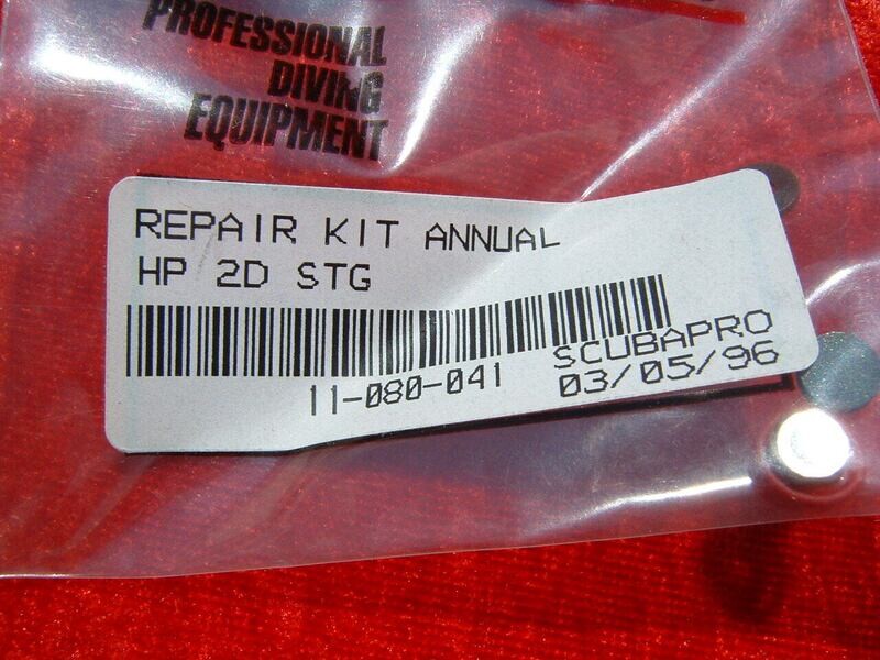 Scubapro annual repair kit 11-080-041 NOS (read description)