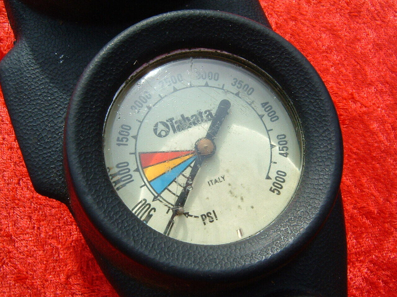 TABATA SPG pressure gauges with 7/16 thread USED TABATA SPG pressure gauges with 7/16 thread USED
