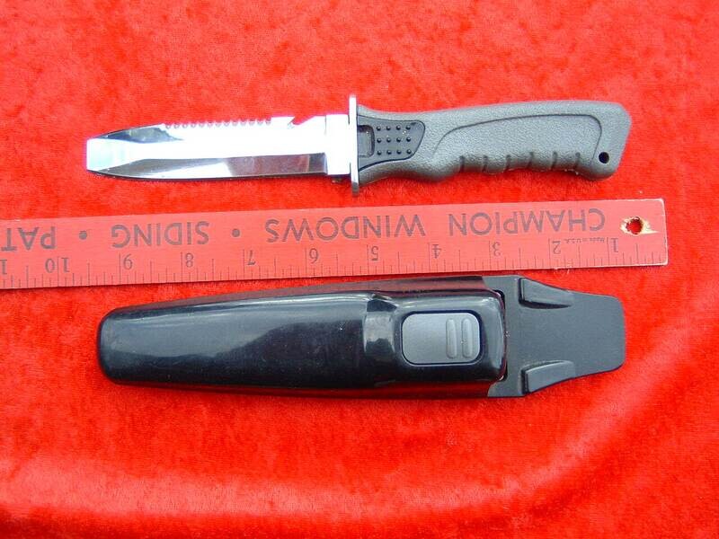 modern knife blunt tip