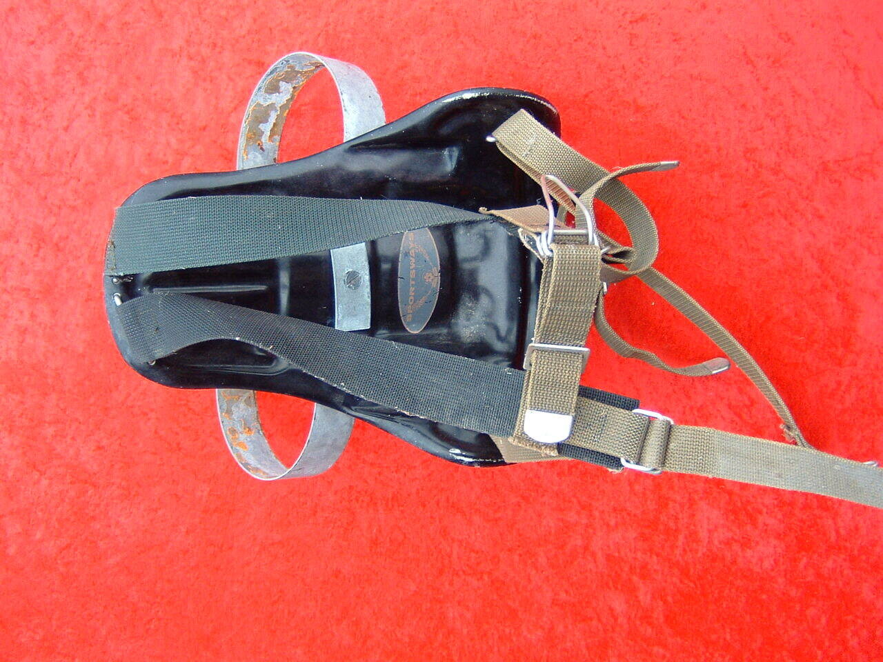 Sportsways Waterlung DOUBLES backpack w bands for 6.9 inch double tanks used barn fresh