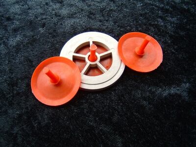 Hope Page replacement silicone mouthpiece valves (one pair)