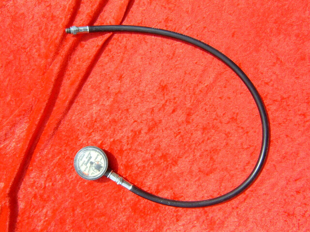 OCEANIC SPG pressure gauge with 7/16 thread USED OCEANIC SPG pressure gauge with 7/16 thread USED