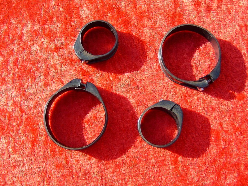 USED US Divers style hose clamps 1967 through 1974