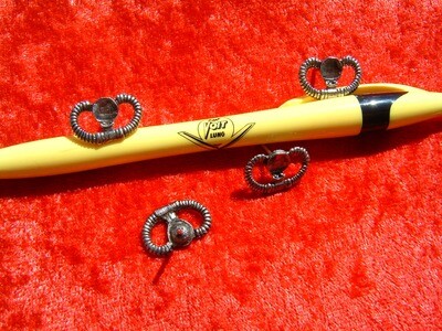 Double hose regulator metal lapel pin