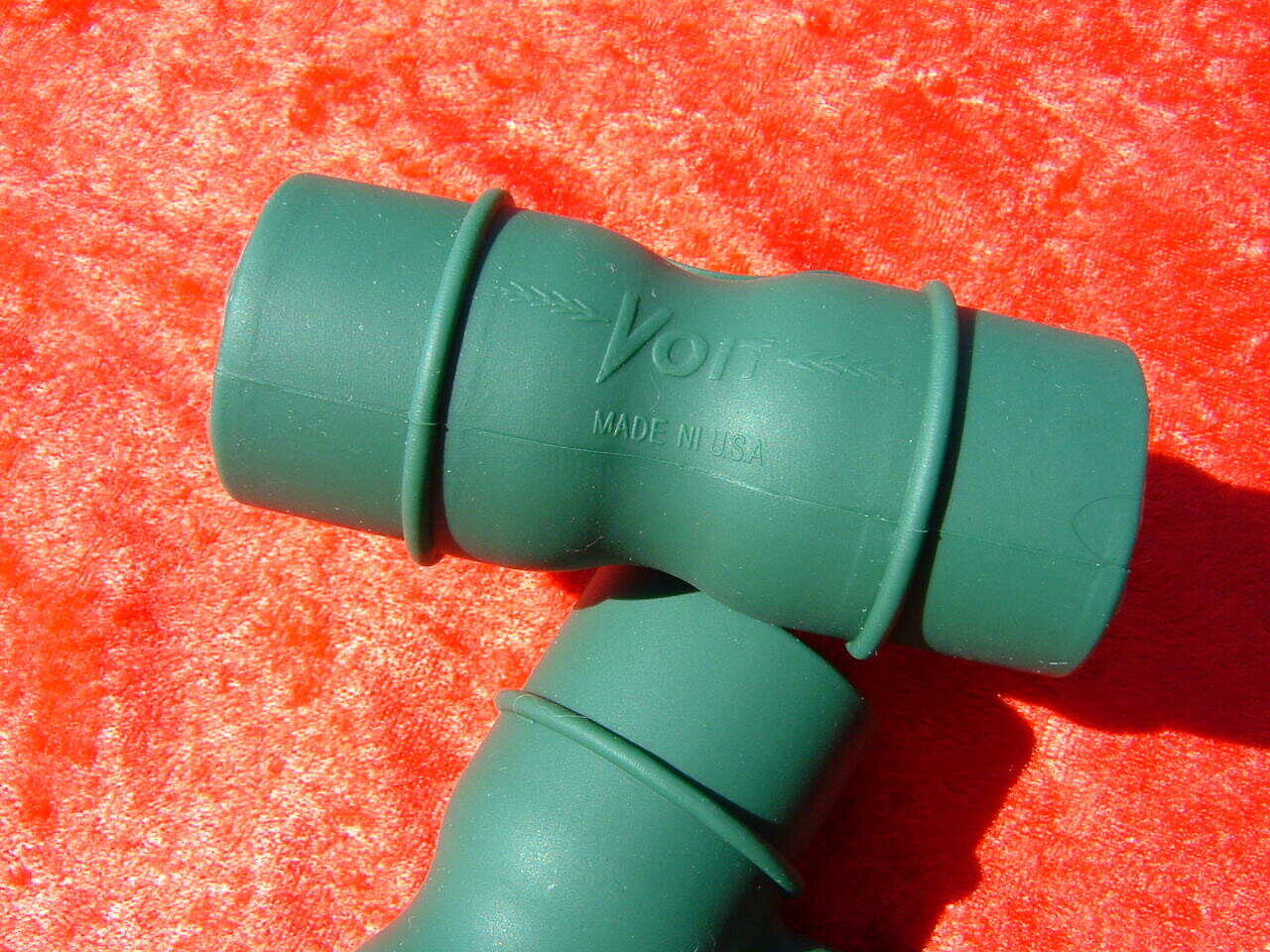 Voit Green Hourglass mouthpiece