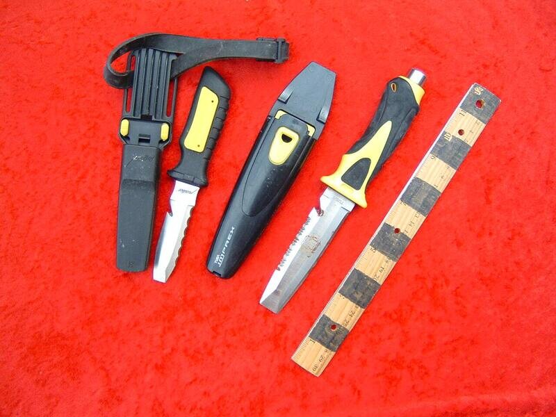 modern knife blunt tip