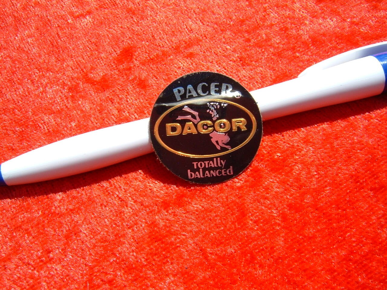 Dacor Pacer decal NOS