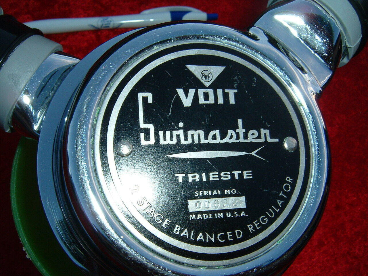 Voit Trieste regulator #00622  HP recently rebuilt w early yoke screw know