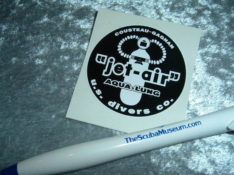 US Divers Jet Air label or decal