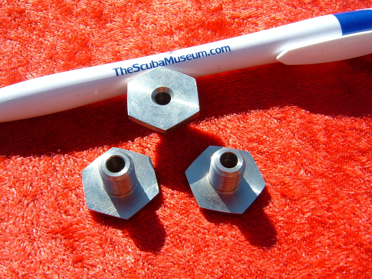 Scubapro Mk 5 Stainless Steel swivel retainer TURRET NUT Scubapro Mk 5 Stainless Steel swivel retainer TURRET NUT