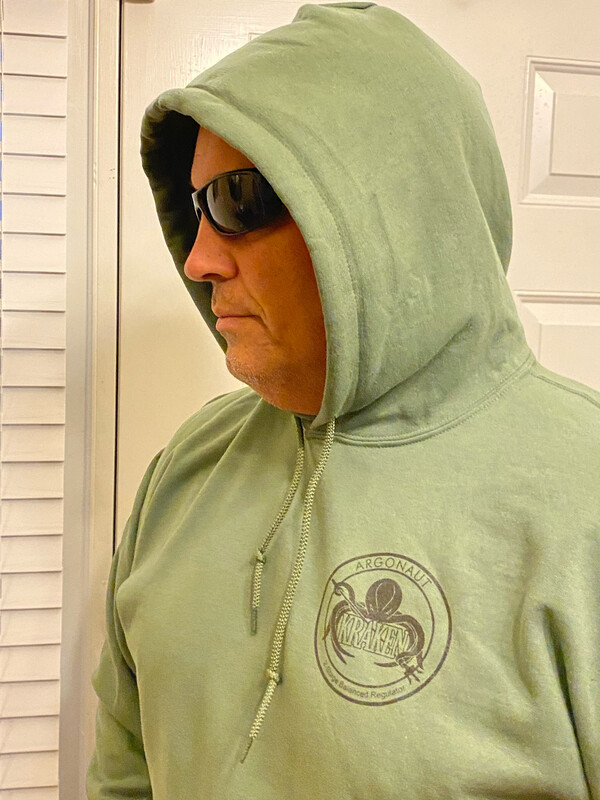 Argonaut Kraken hoody XXL MILITARY GREEN
