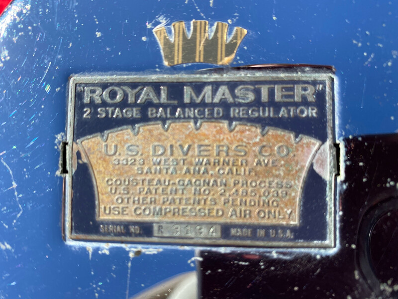 US Divers Royal Master USED barn fresh with dirty chrome! #3134 LOW SERIAL NUMEBR MISS