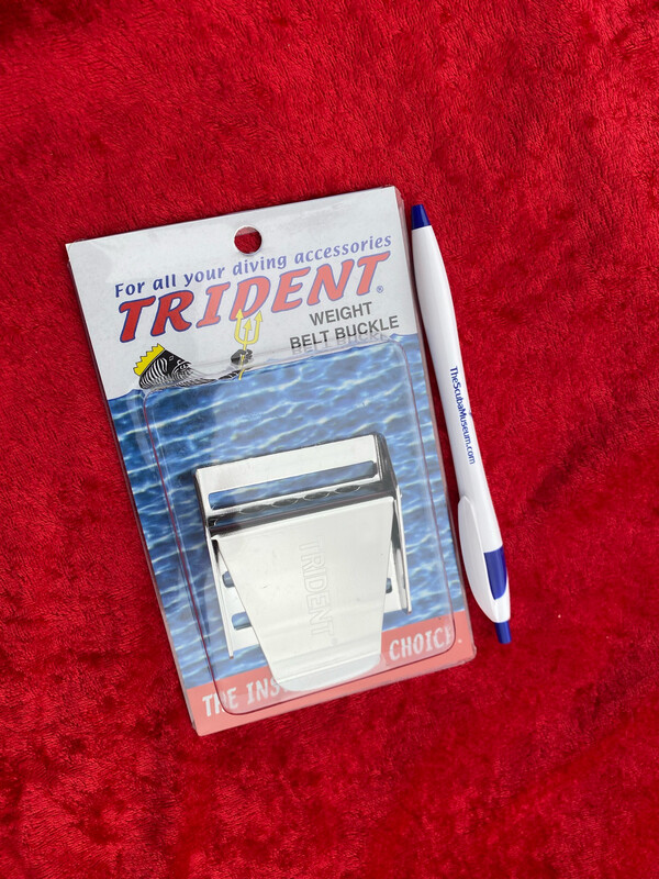 Trident new all metal weight belt buckle CLOSE OUT