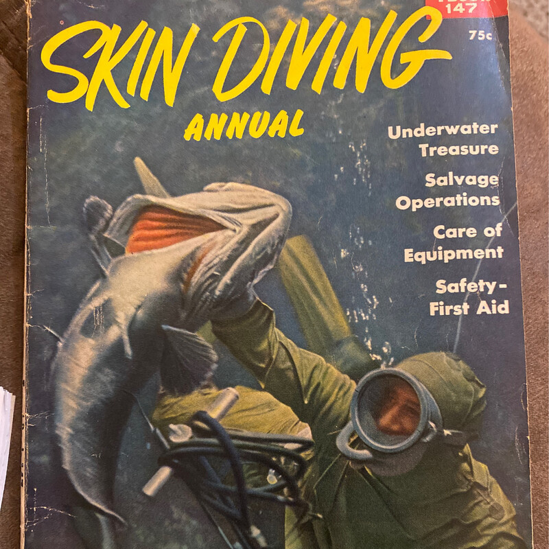 Skin Diving Annual by E R Cross 1957