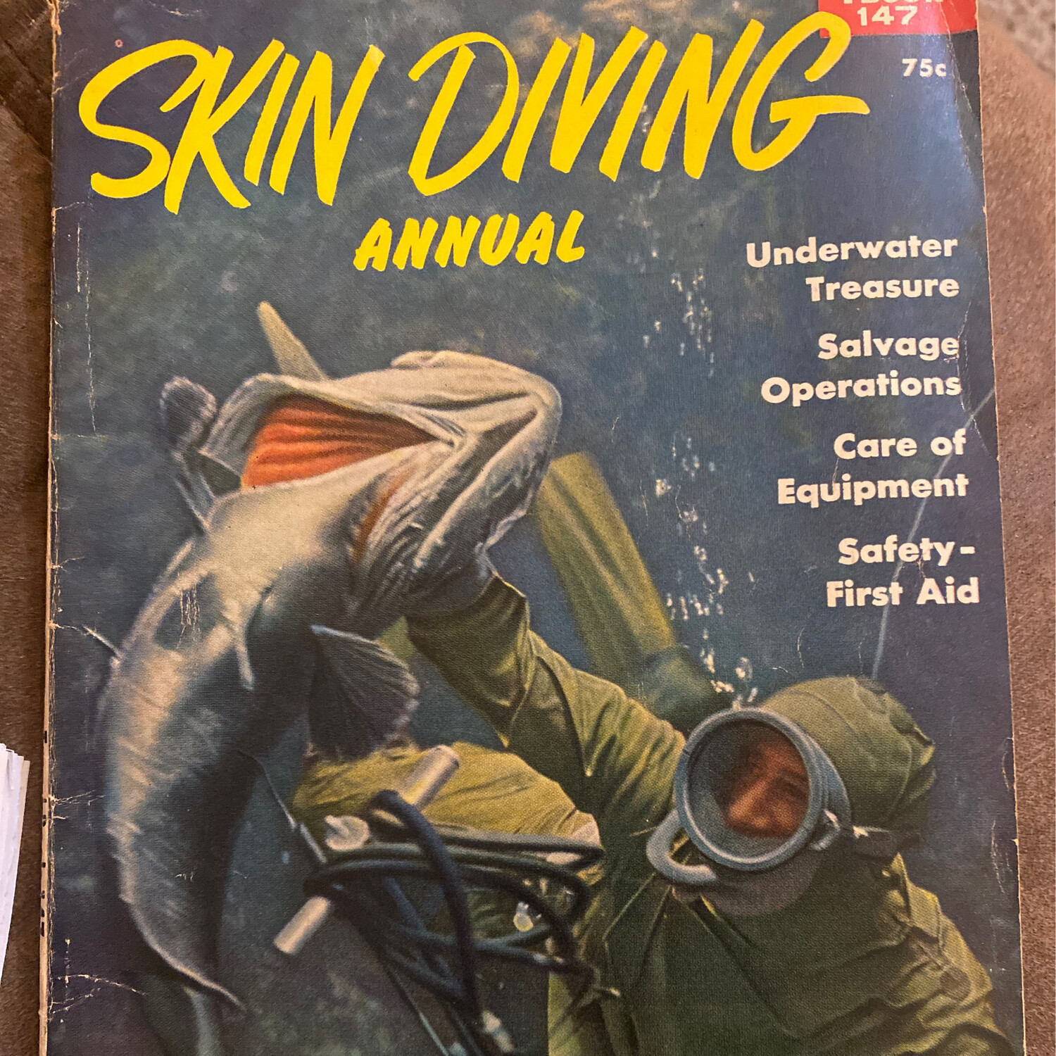 Skin Diving Annual by E R Cross 1957