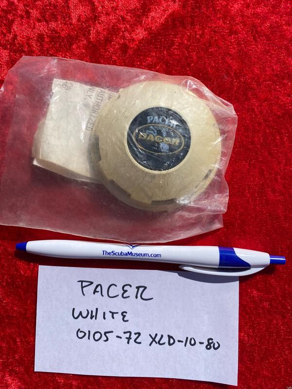 Dacor Pacer 0105-72 XLD-10-80 NOS second stage cover WHITE