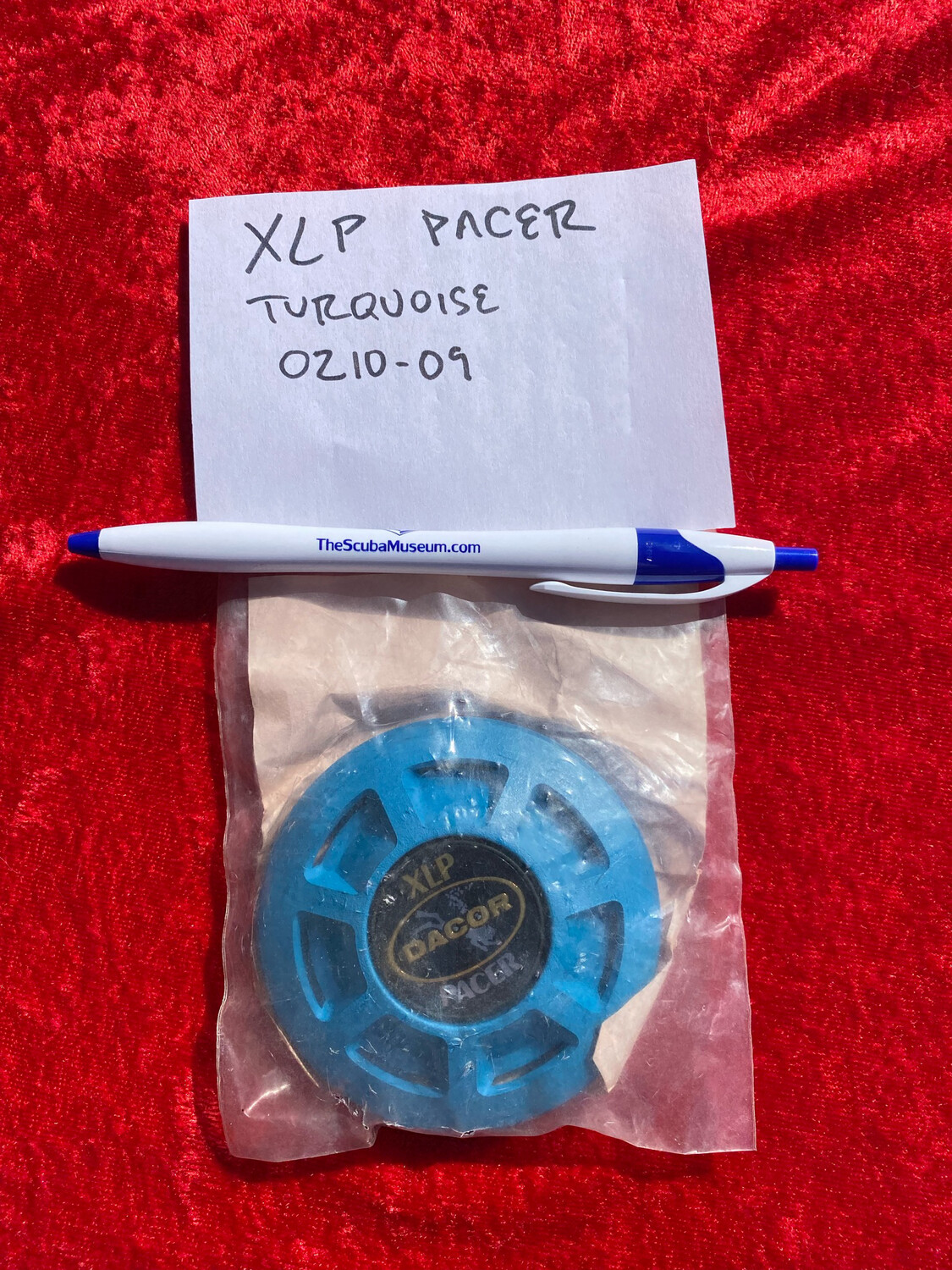 Dacor XLP Pacer 0210-90 NOS second stage cover turquoise