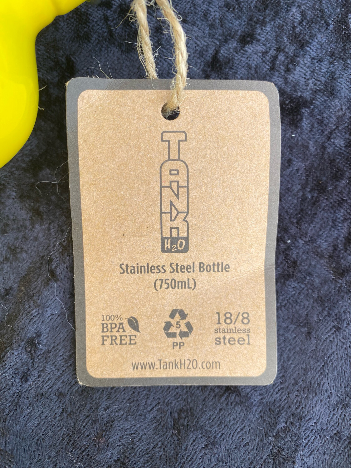 Tank H2O SCUBA tank water bottle NOS