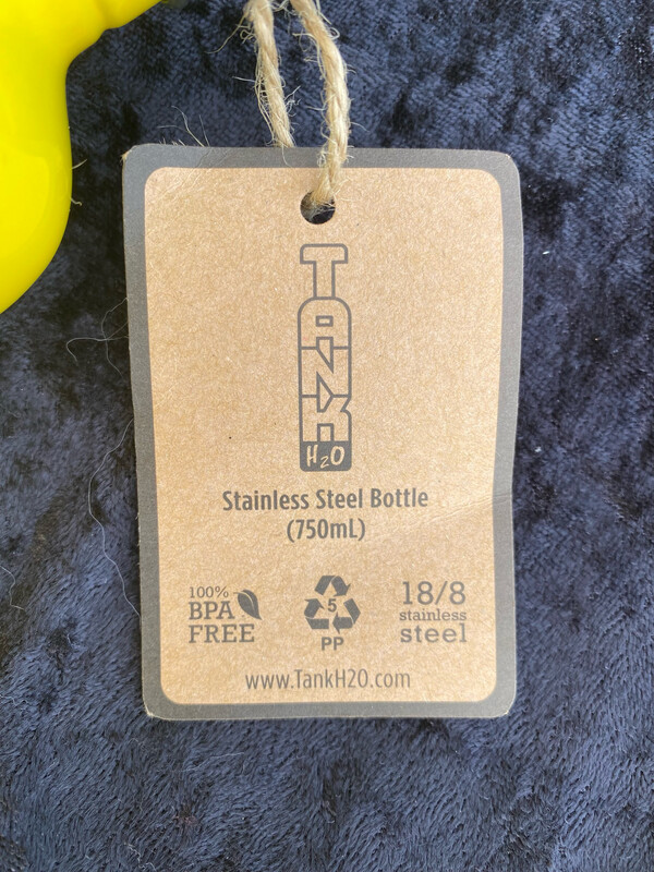 Tank H2O SCUBA tank water bottle NOS