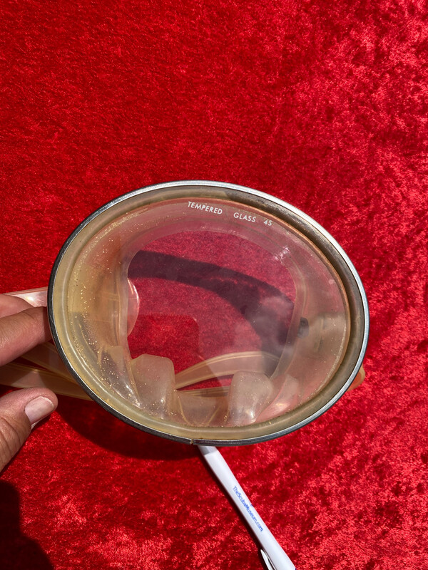 SAS Compressor Oval clear silicone used mask