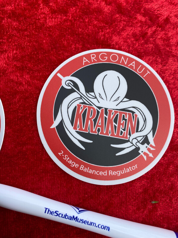 Kraken Argonaut 3 inch decal