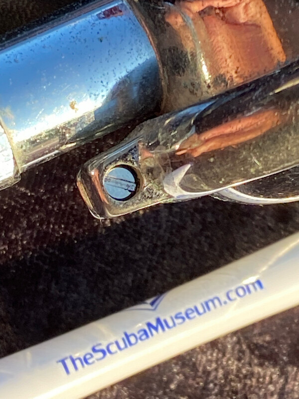 Scubapro 109 or 108 second stage replacement clamp slotted screws (1 Pair)