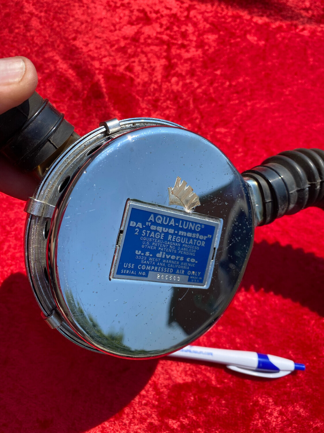 US Divers Aquamaster with long yoke #256653