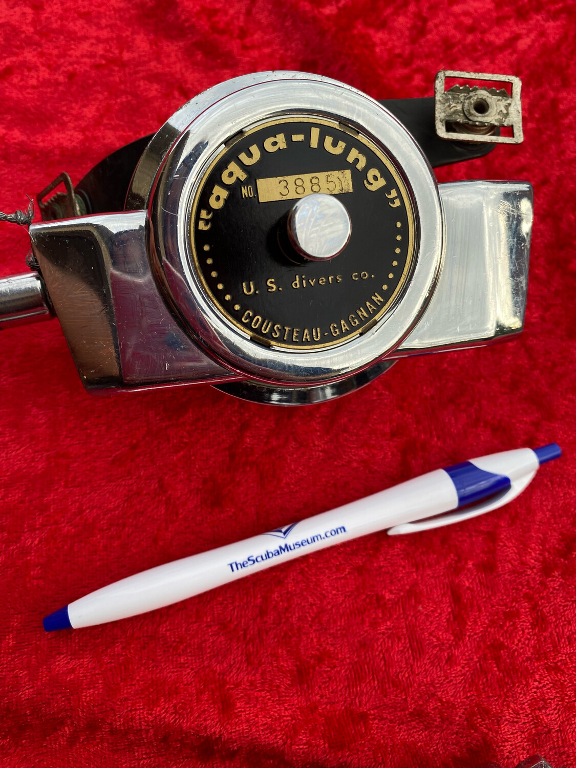 US Divers Calypso aqua lung regulator BLACK FACE LIKE USED BY HANNES KELLER!!