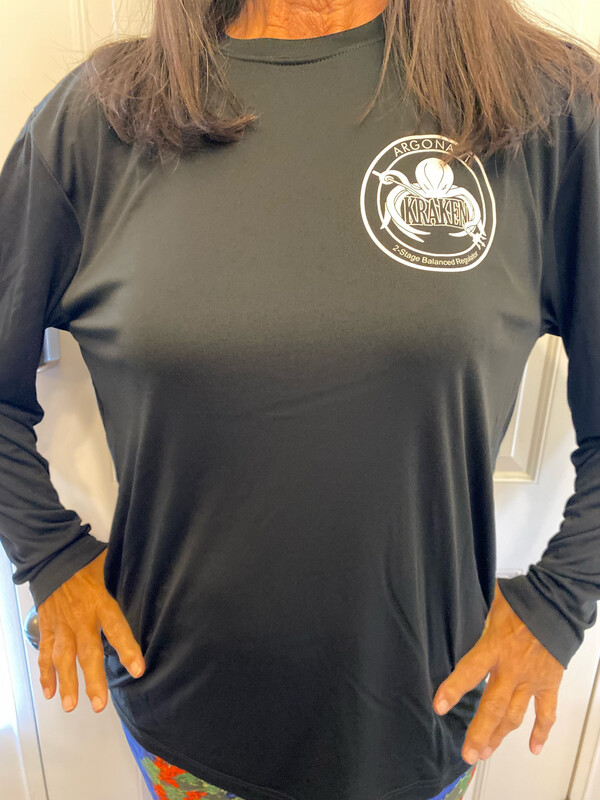 Argonaut Kraken RASH GUARD long sleeve Shirt XL BLACK