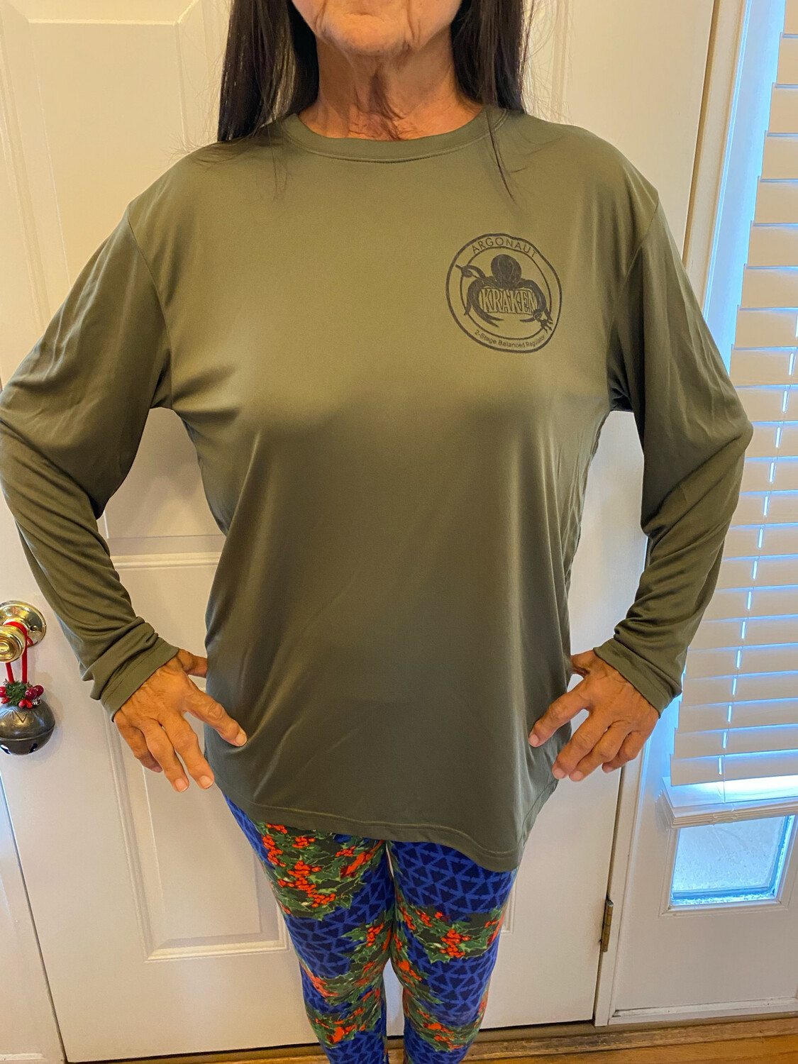 Argonaut Kraken RASH GUARD long sleeve Shirt XXL MILITARY GREEN