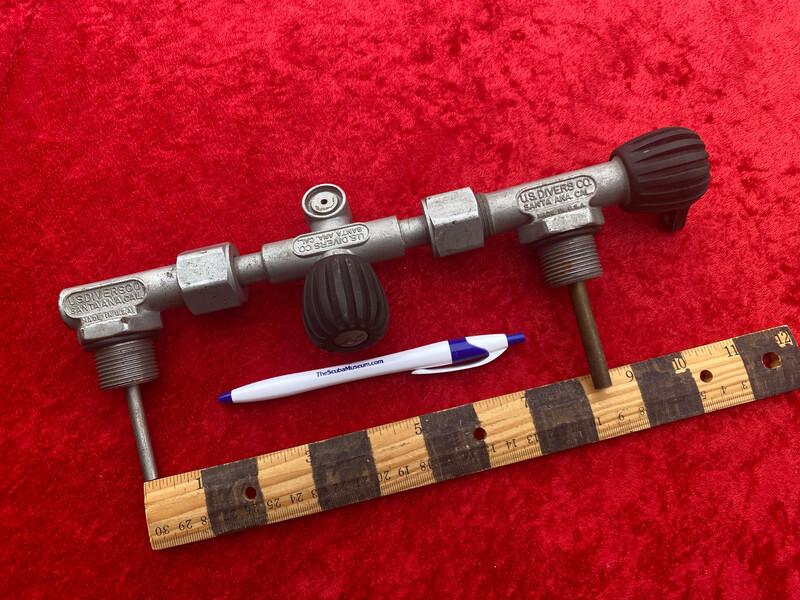 US Divers 3/4 inch three piece manifold BARN FRESH