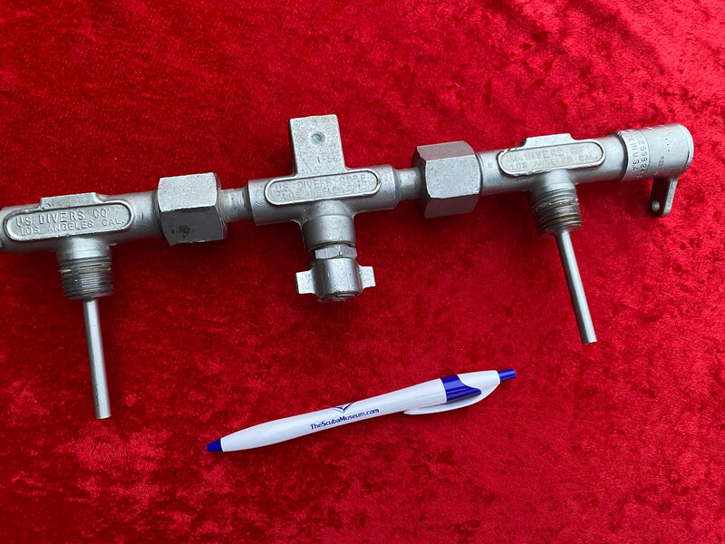 US Divers 1/2 inch three piece manifold BARN FRESH