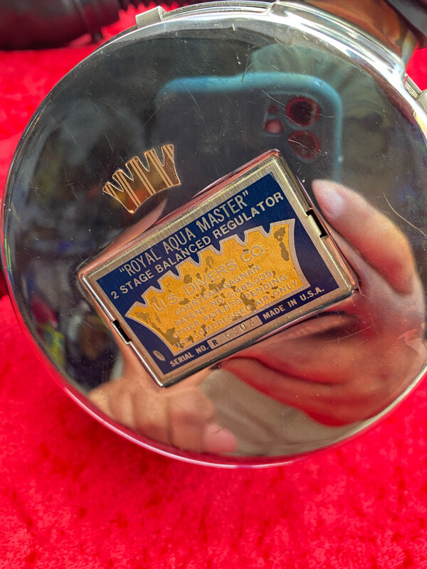 US Divers Royal Aquamaster USED barn fresh with nearly perfect chrome!