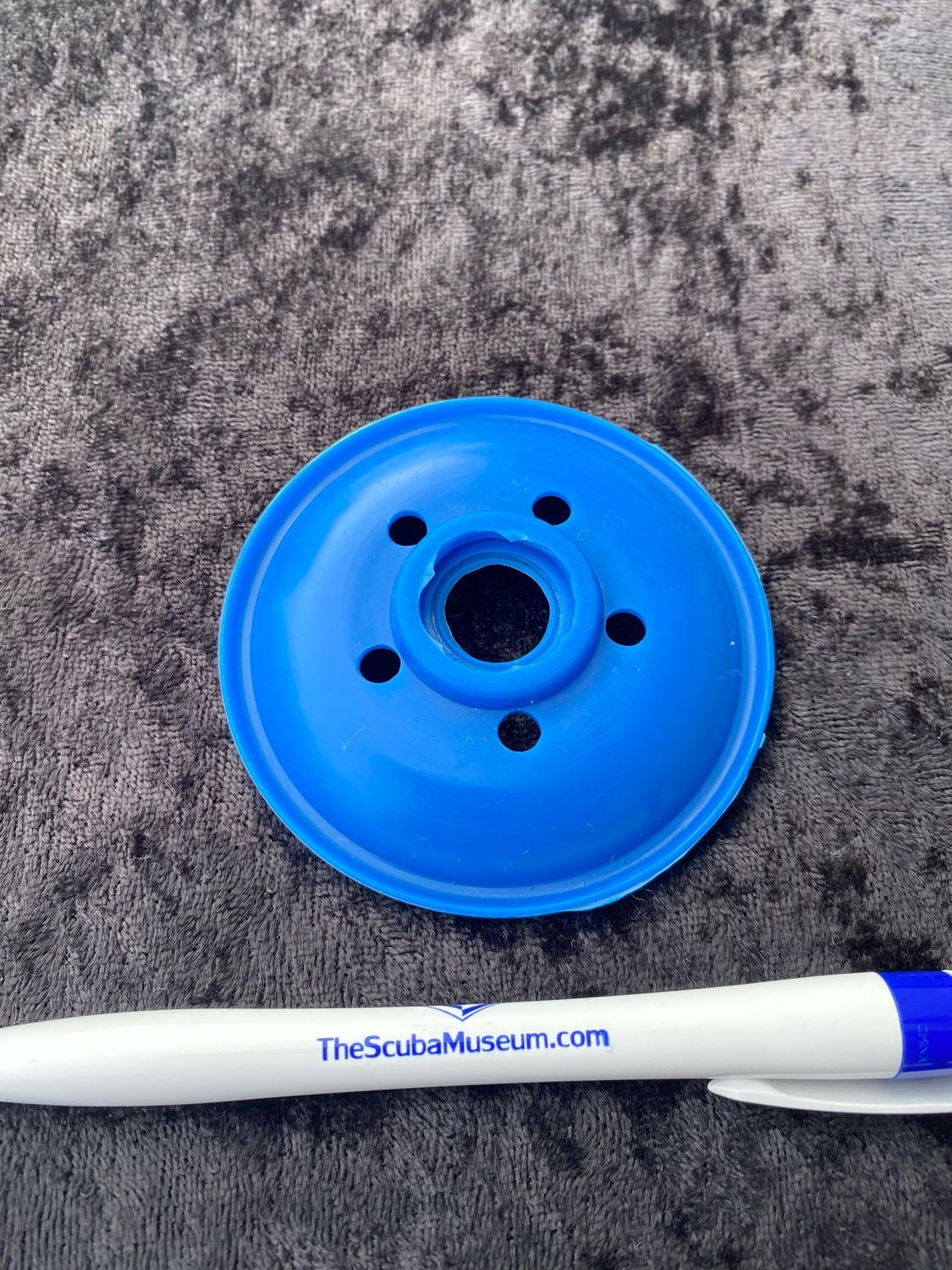 Scubapro Diaphragm cover food grade silicone BLUE