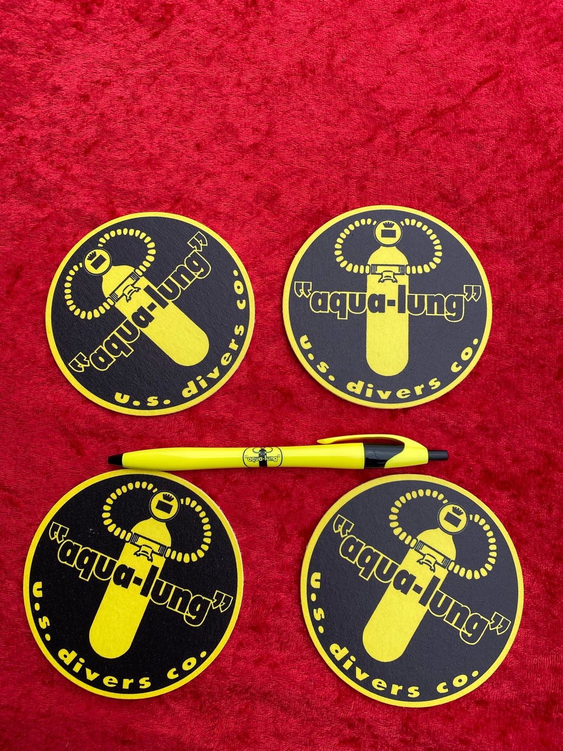 US Divers coaster set (Four Coasters)