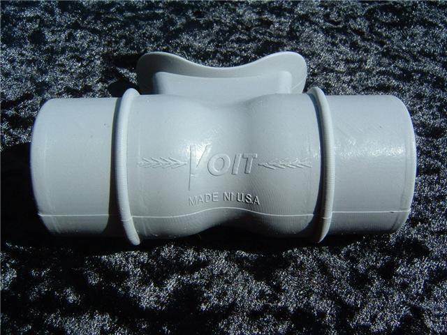 Voit gray Hourglass mouthpiece