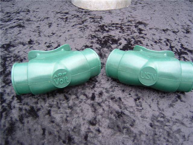 USN New Curved reproduction mouthpiece in Green  food grade silicone LAST GREEN ONE