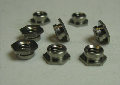 Hardware for the FX or Jet Air PRESSED NUTS