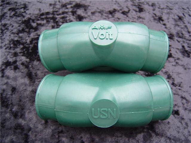 Voit New Curved reproduction mouthpieces in Green food grade silicone VOIT