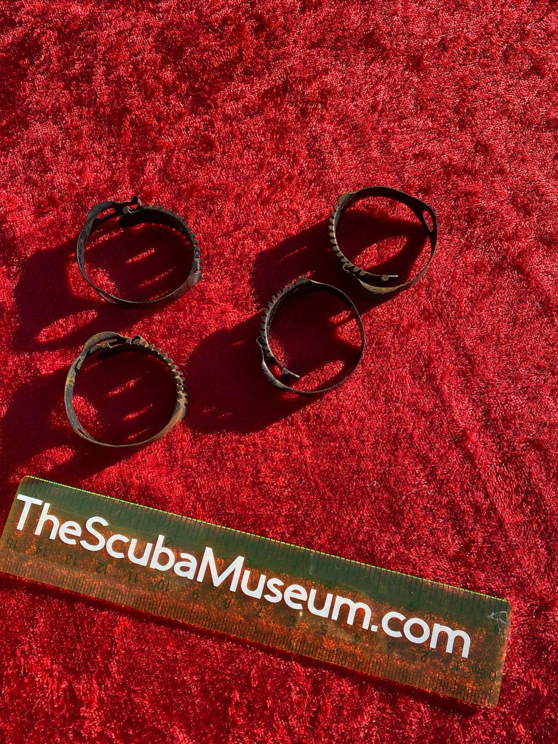 Used DACOR Tinnerman hose clamps one inch