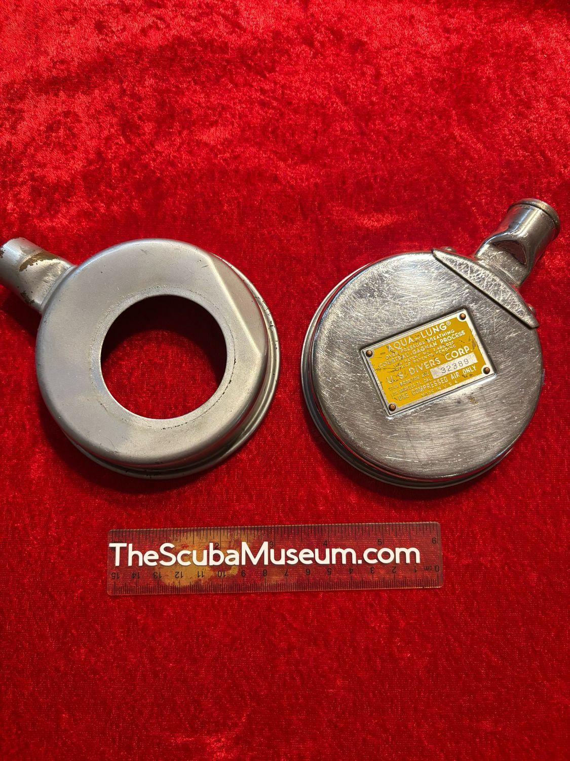 US Divers Over Pressure cans w separate exhaust housing