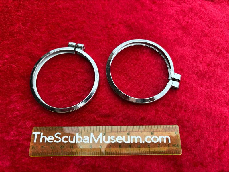 Conshelf clamp rings USED US Divers Aqua Lung