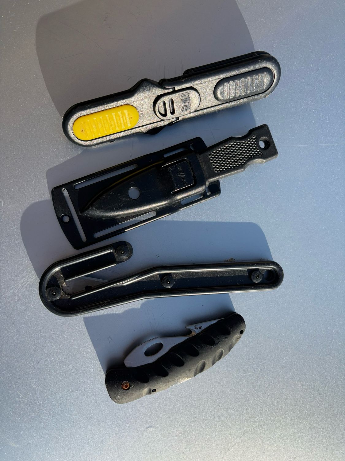 OMS SCUBA MAX oceanic cutting tool knife LOT used