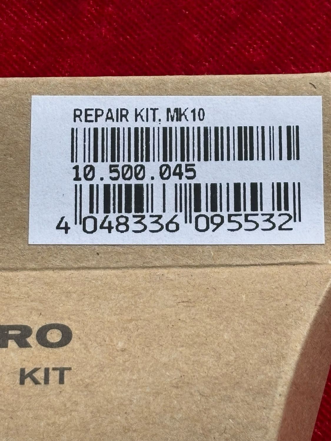 Scubapro MK10 service kit OEM