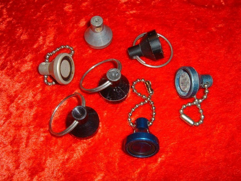 Dust Cap aluminum used