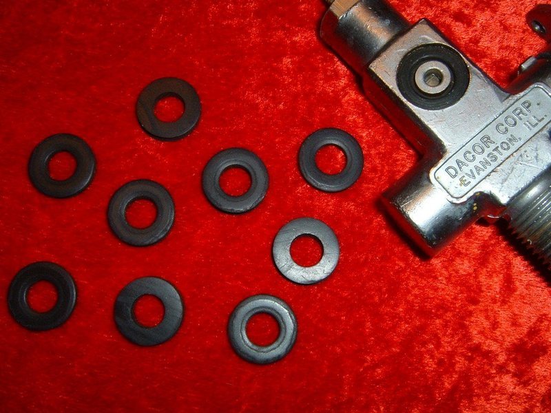 O ring for very early tank valves and manifolds (one o ring)