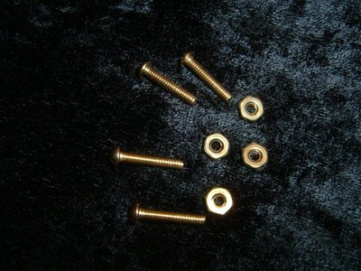 Brass NON MAGNETIC hose clamp hardware