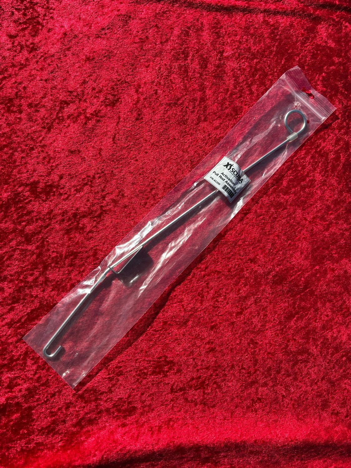 XS SCUBA J valve pull rod new in package