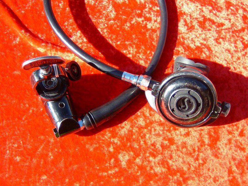 Scubapro MK5 with 109 black NON MAGNETIC