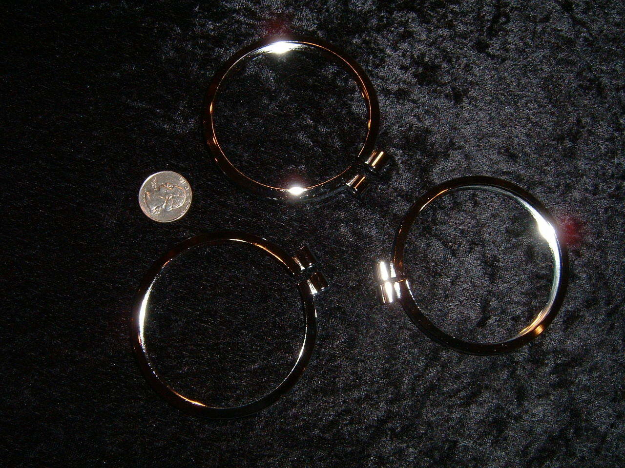 Conshelf clamp rings NOS US Divers Aqua Lung